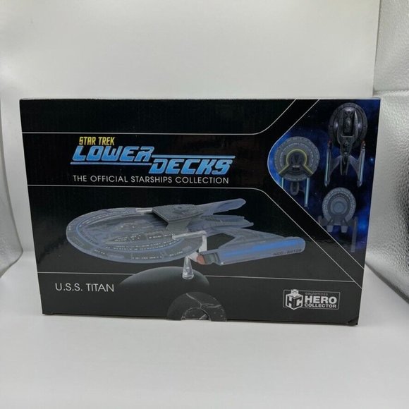 Eaglemoss Toys Uss Titan Star Trek Lower Decks The Official